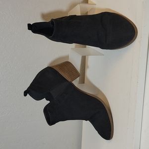 STYLE & CO Faux Suede Ankle Booties 9.5M